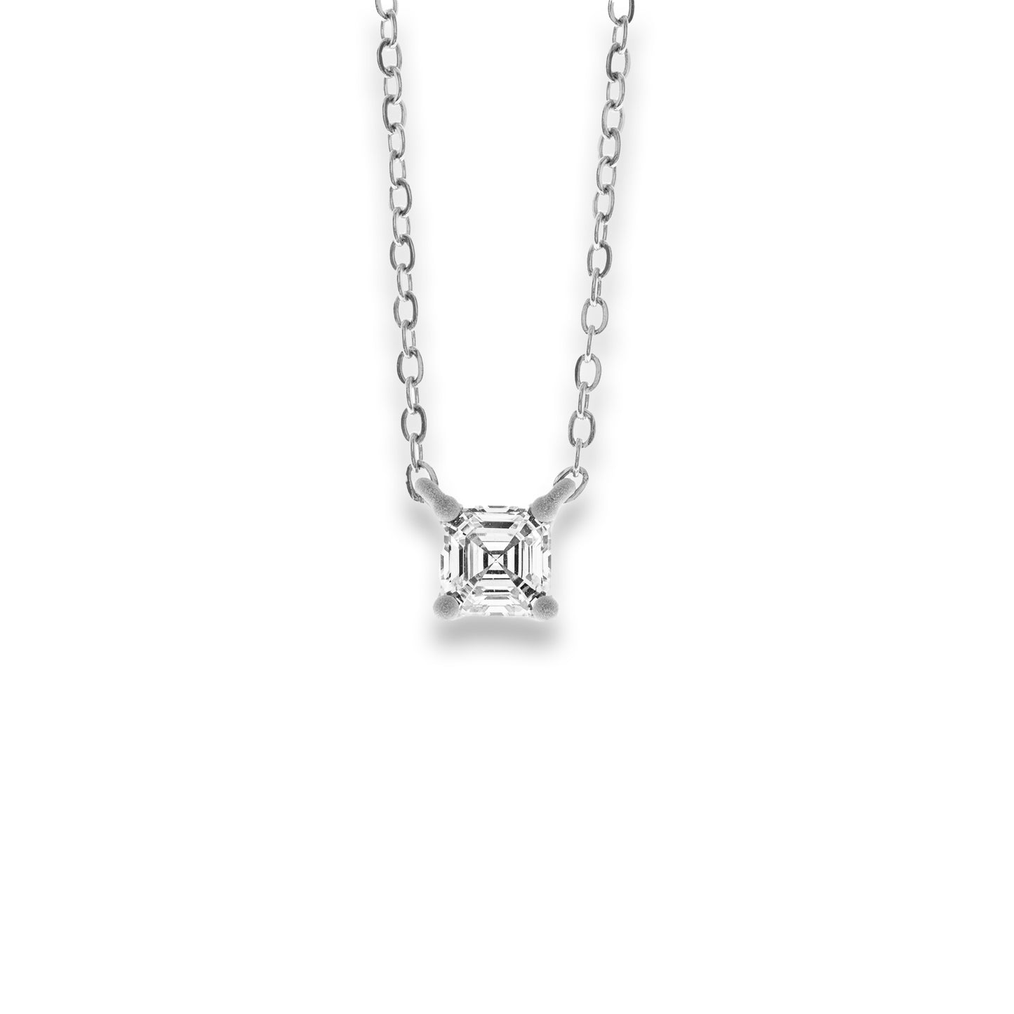 Asscher Necklace Small