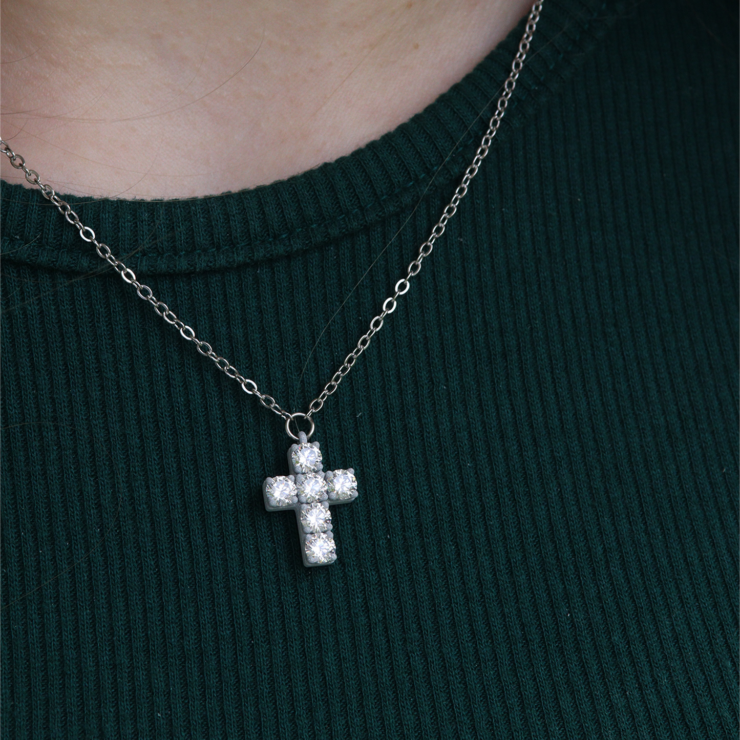 Mini Cross Necklace