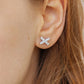 Cross X Stud Earrings