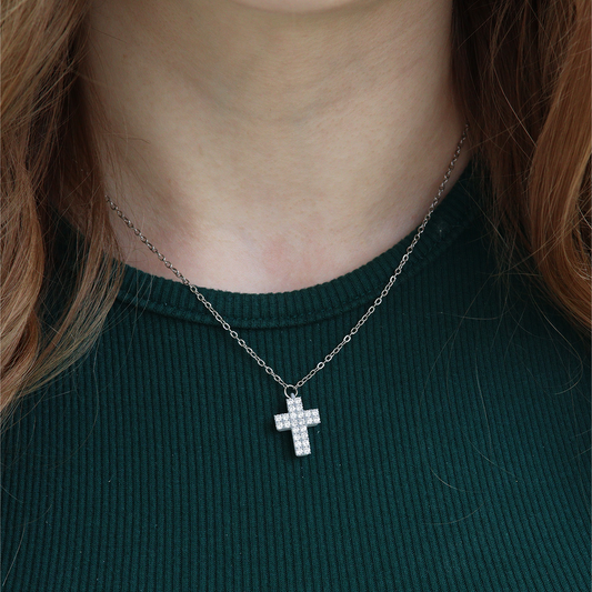 Mini Fine-Cross Necklace