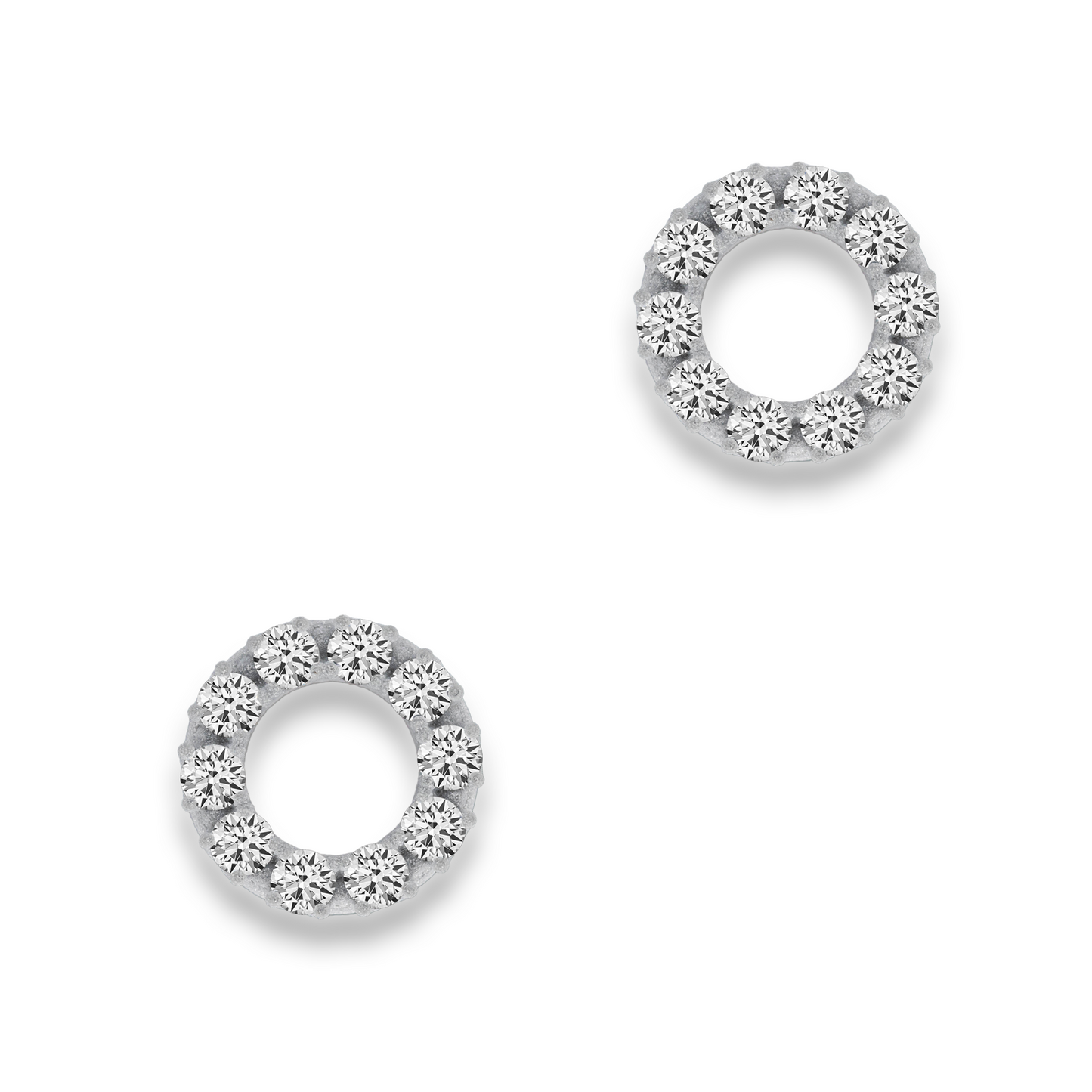 Circle Stud Earrings