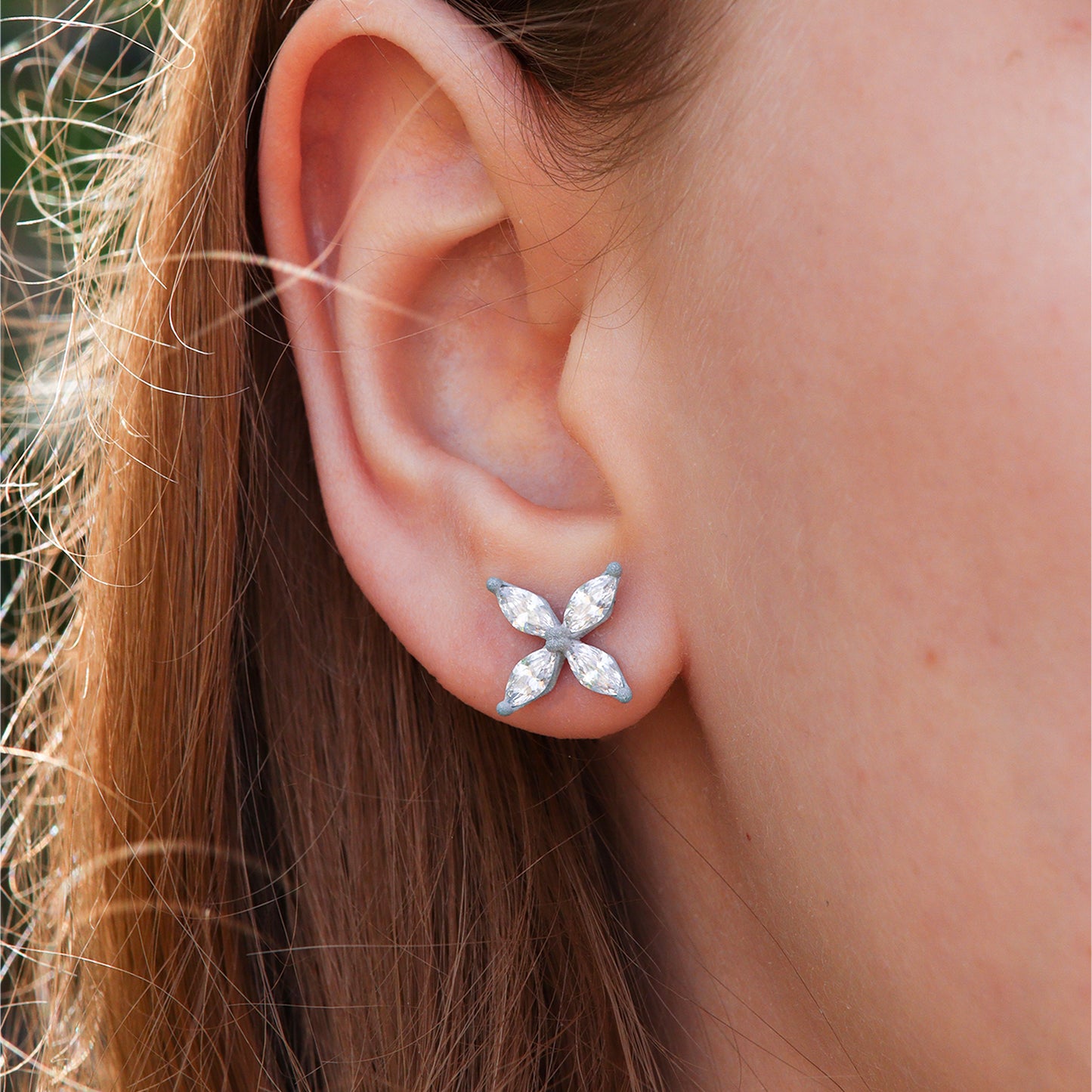 Fine Star Stud Earrings